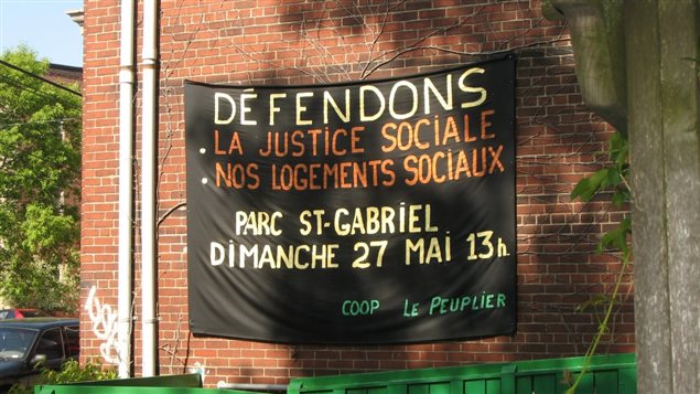 Invitation à la manifestation du FRAPRU