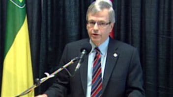 Le président démissionnaire de l'Université de la Saskatchewan, Peter MacKinnon
