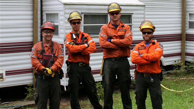 Pompiers forestiers de la région de Sudbury