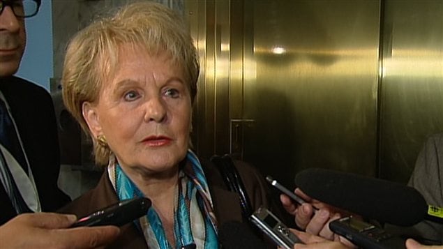 La ministre des Relations internationales du Québec, Monique Gagnon-Tremblay