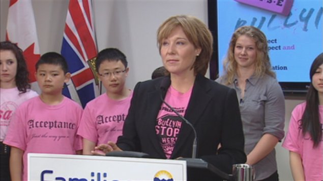 Christy Clark intimidation