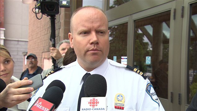 Ian Lafrenière, porte-parole du SPVM.