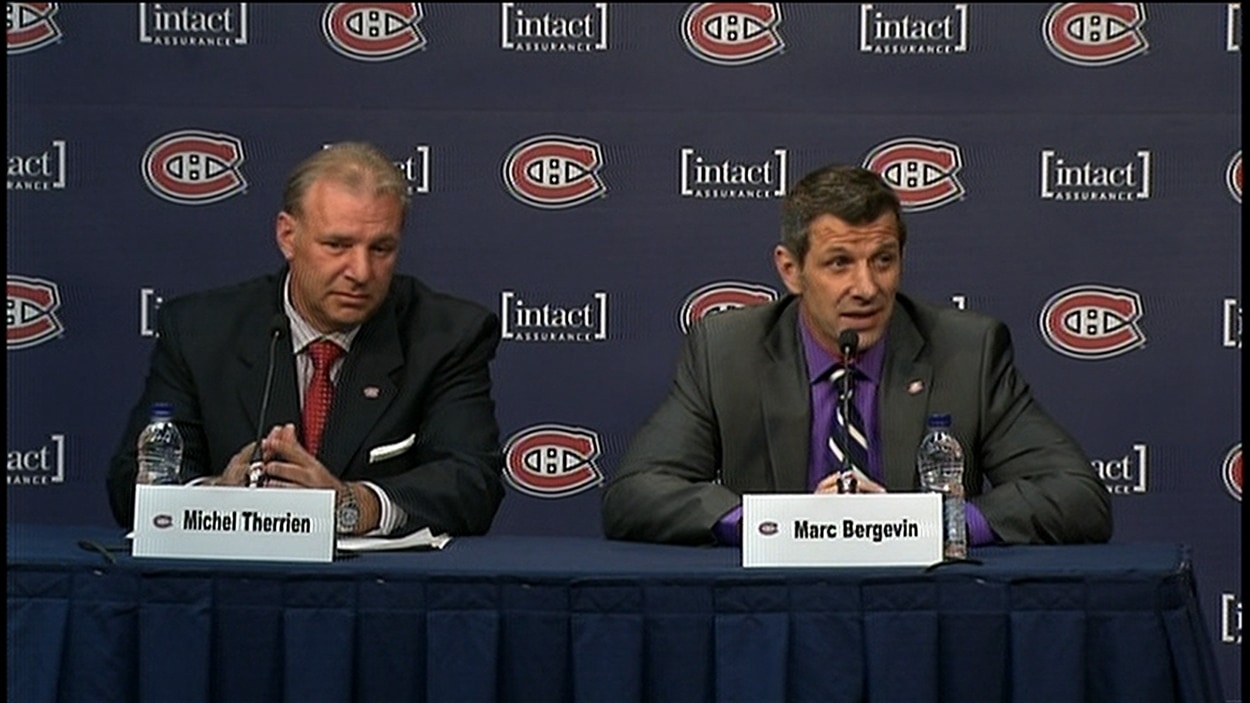 Michel Therrien et Marc Bergevin