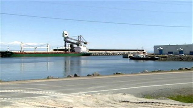 Le port de Belledune