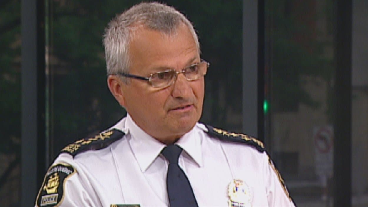 Michel Desgagné, chef du Service de police de la Ville de Québec.