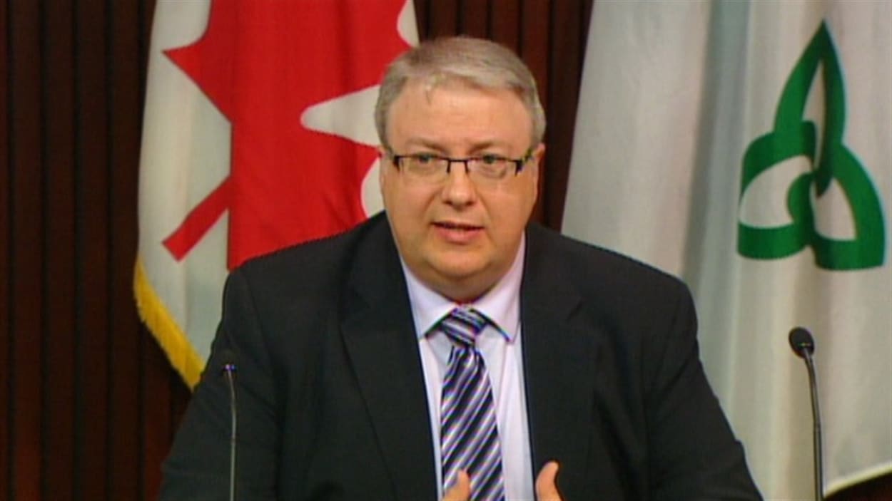 Le Commissaire aux services en français de l'Ontario, François Boileau.