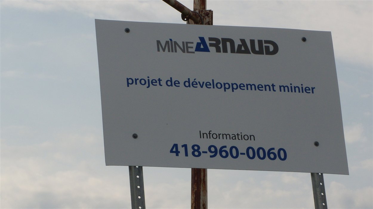 Affiche de Mine Arnaud à Sept-Îles