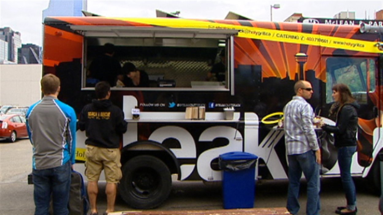 Cantines mobiles un succès depuis près d'un an à Calgary RadioCanada