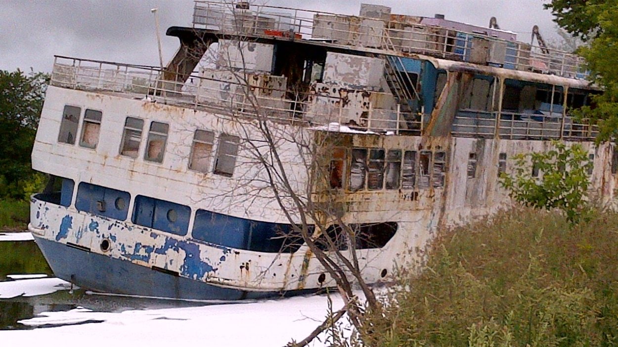 Le paquebot Lord Selkirk II, à Selkirk au Manitoba