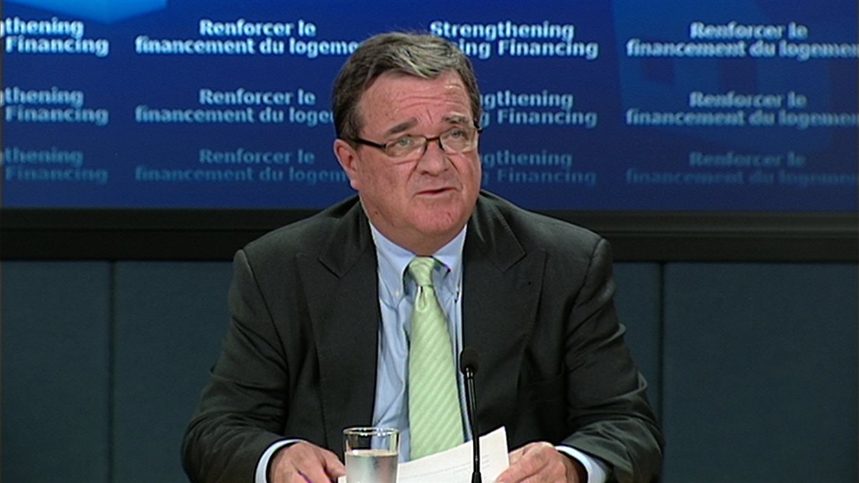 Le ministre des Finances, Jim Flaherty