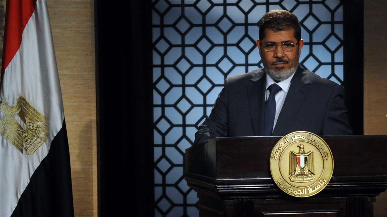 Le président élu Mohamed Morsi