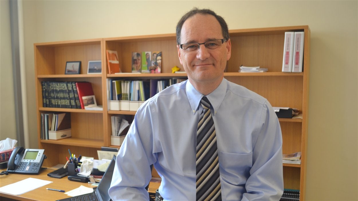 Le recteur de l'UQAR Jean-Pierre Ouellet