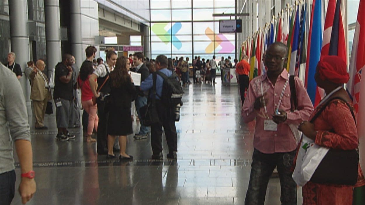 Le Forum mondial de la langue française s'est ouvert au Centre des congrès de Québec.