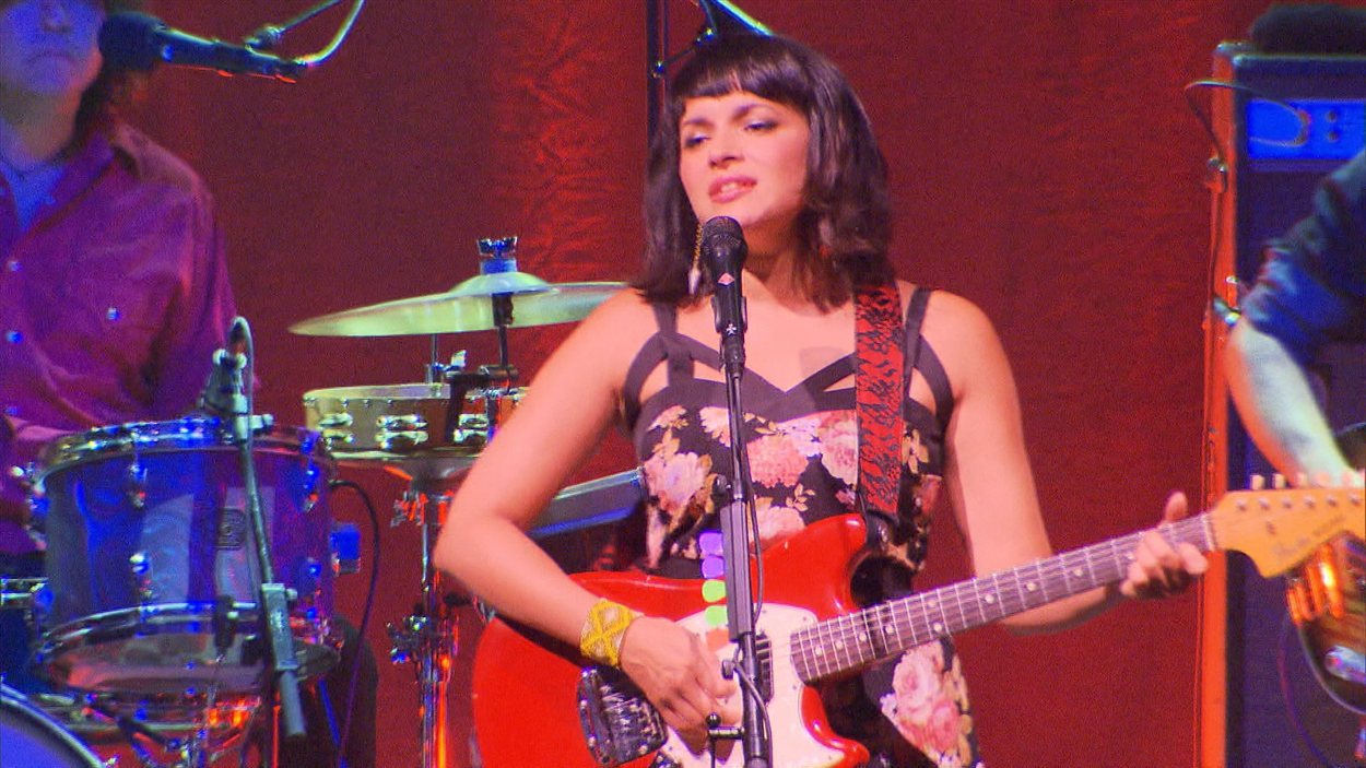 La chanteuse Norah Jones au Festival de jazz de Montréal