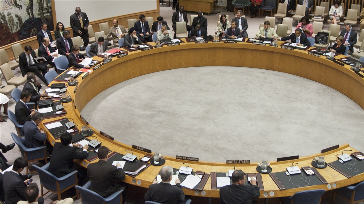 Conseil de sécurité de l'ONU le 11 juillet 2012