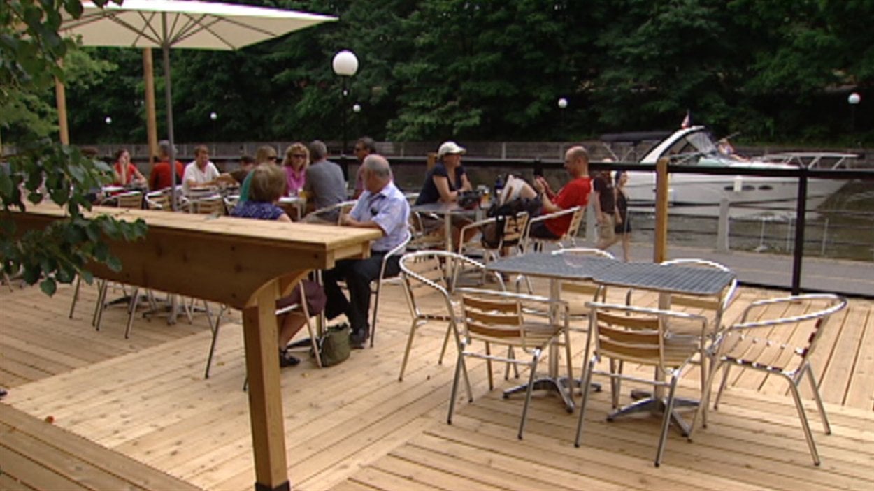 Restaurant sur les berges du canal Rideau  la CCN réagit  RadioCanada.ca