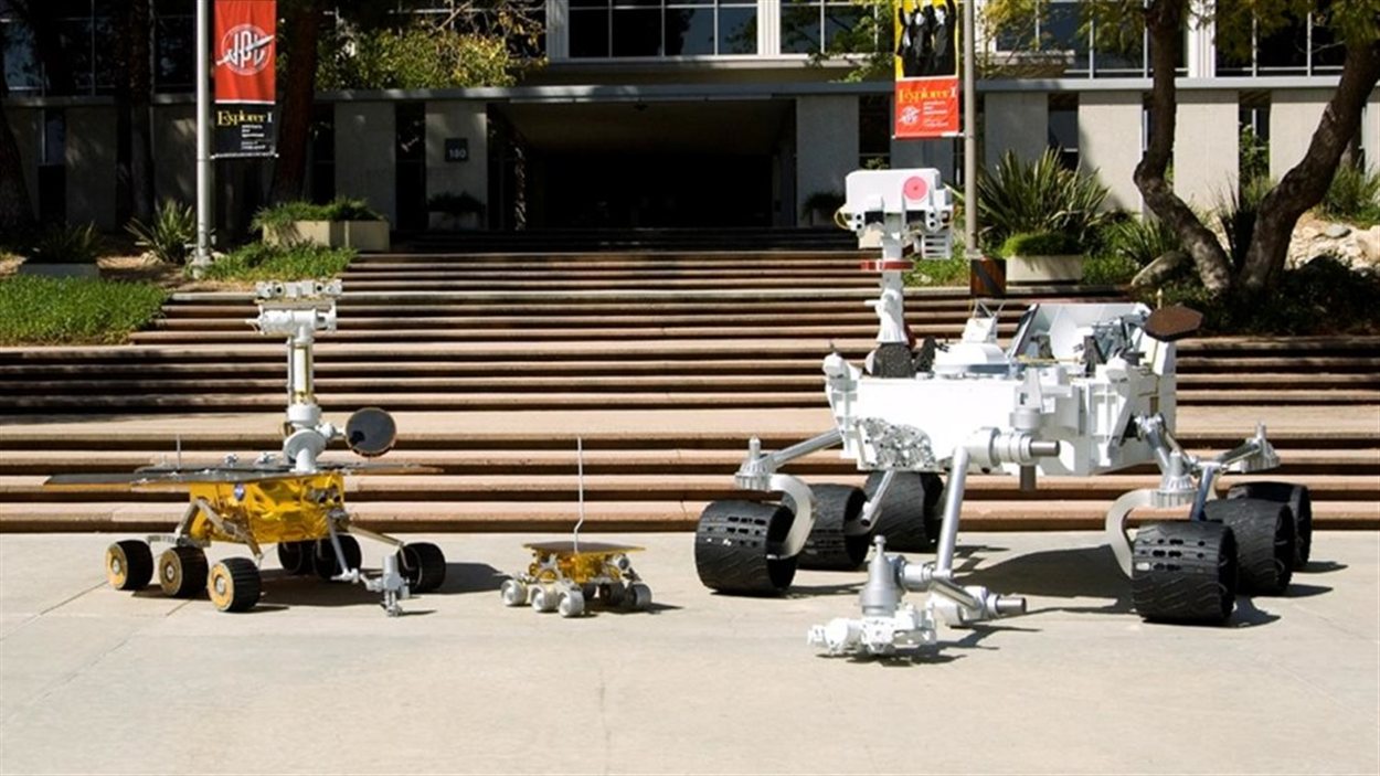 Curiosity s'approche de Mars