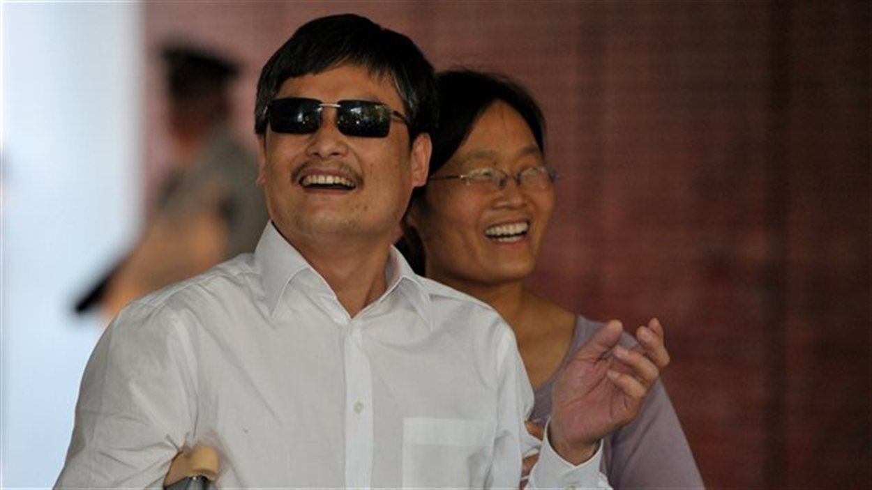 Chen Guangcheng et son épouse à New York