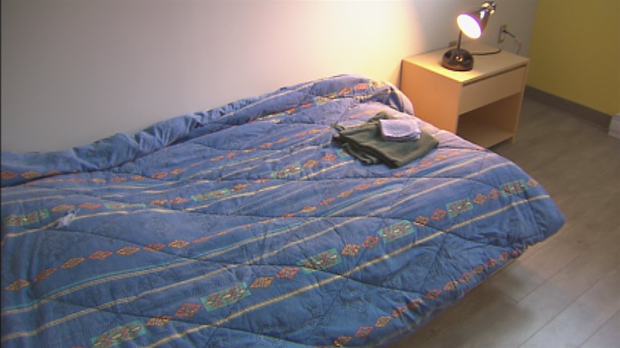 Une chambre du Squat Basse-Ville