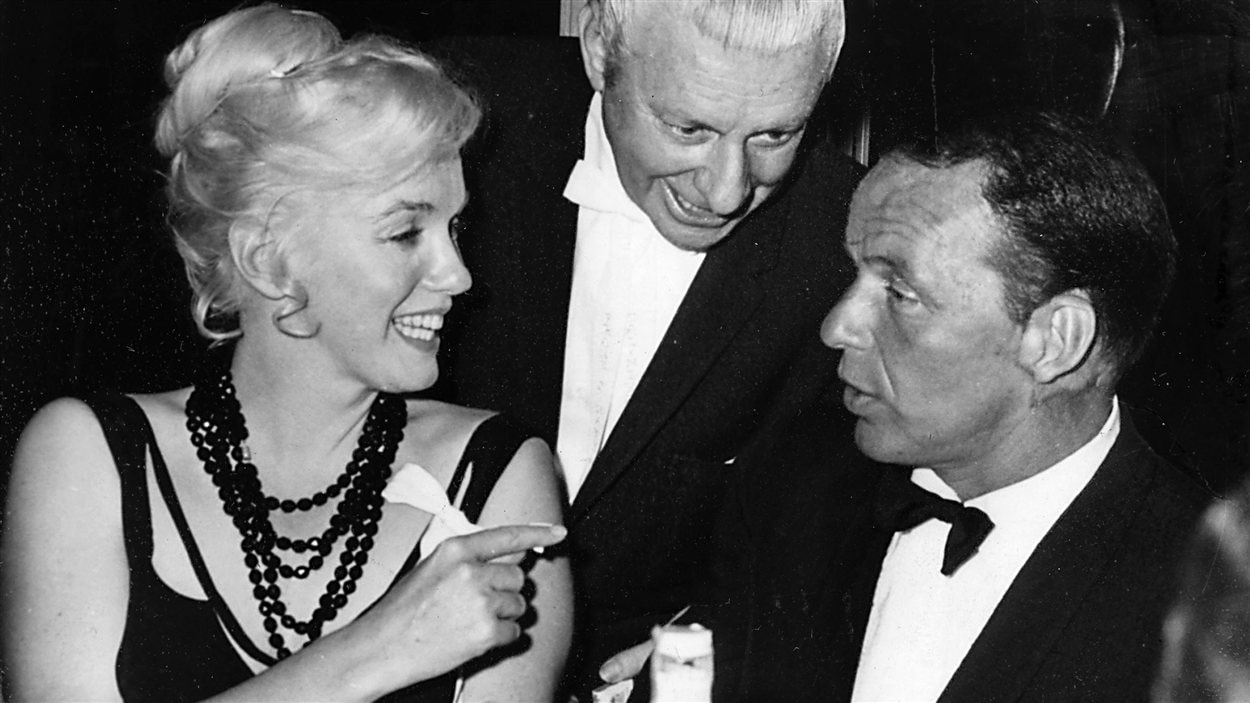 Marilyn Monroe et Frank Sinatra en 1959