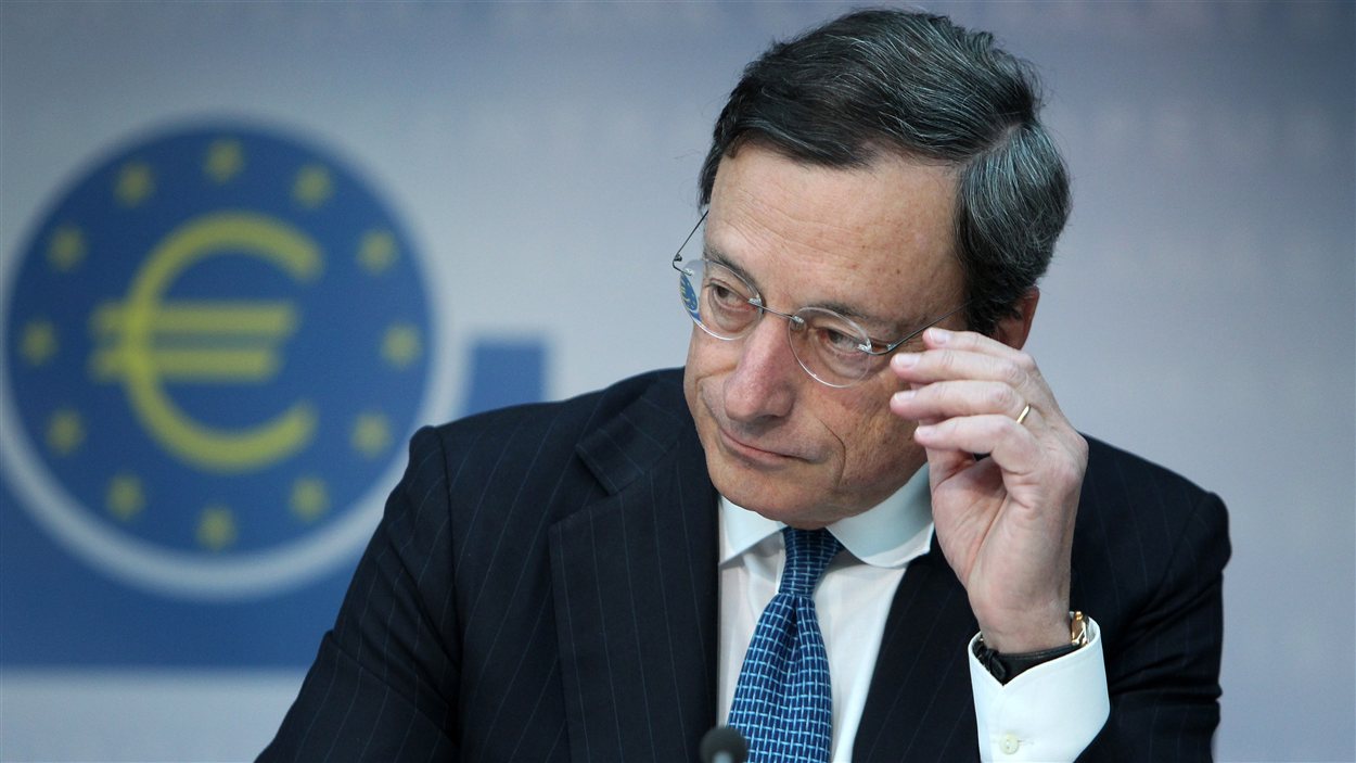 Le président de la Banque centrale européenne, Mario Draghi, à Francfort, le 2 août