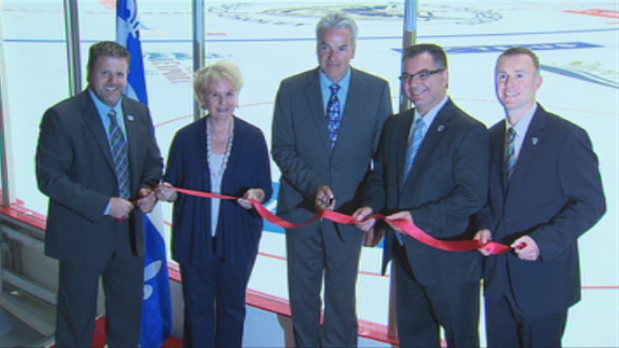 Inauguration du nouveau Palais des sports à Sherbrooke