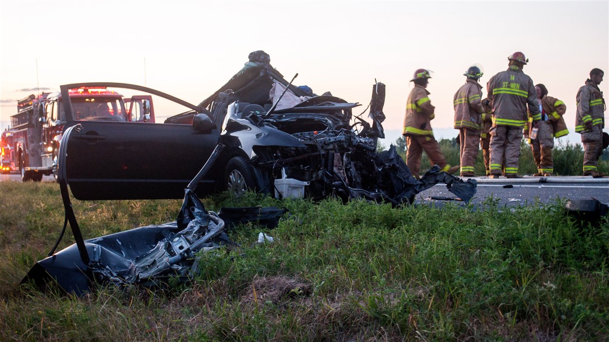 Un accident de la route fait un mort à SaintLéonardd'Aston RadioCanada