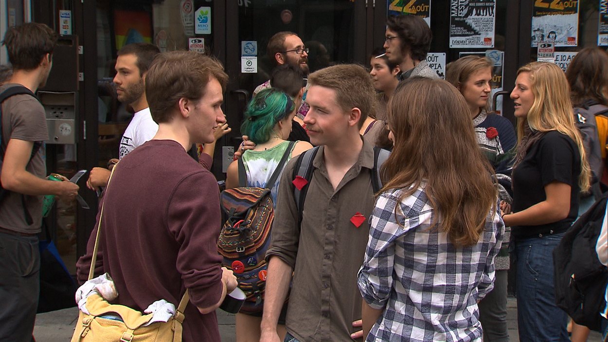 Étudiants du cégep de Saint-Laurent