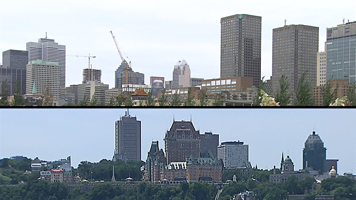 La Boussole électorale montre des différences entre Québec et Montréal Élections Québec 2012