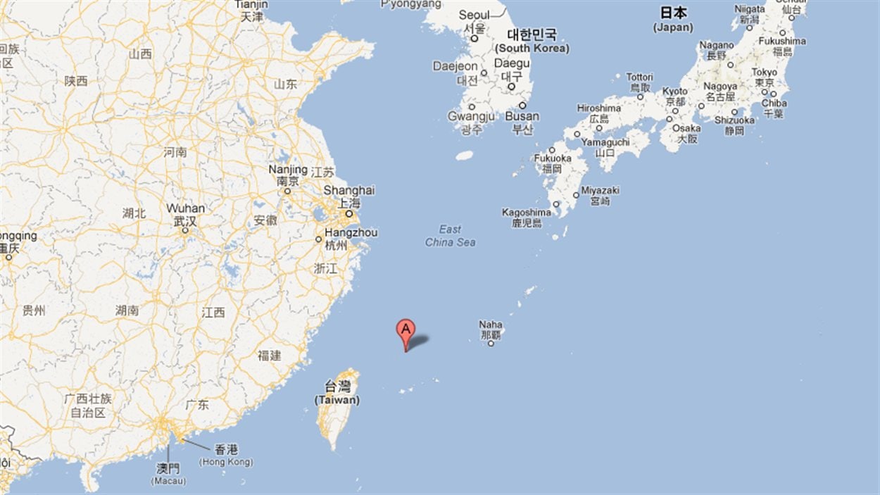 Les îles Senkaku entre la Chine et le Japon