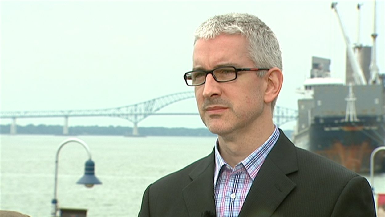 Le chef d'Option nationale, Jean-Martin Aussant.