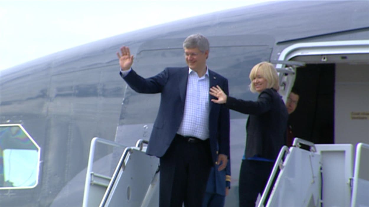 Le premier ministre Stephen Harper dans le Grand Nord