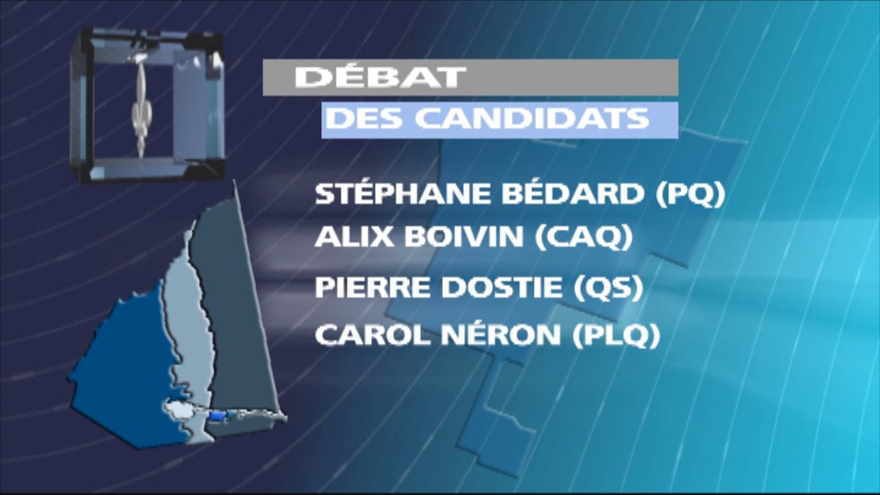 Les candidats de la circonscription de Chicoutimi débattent Élections