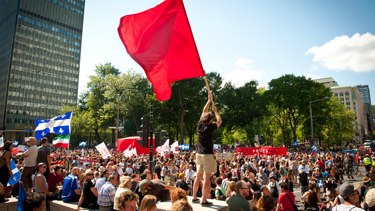 Manifestation étudiante 