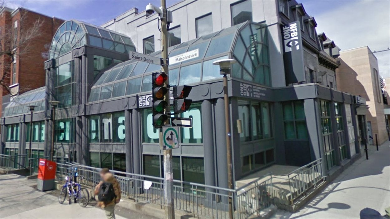 La CinéRobothèque de l'Office national du film, au centre-ville de Montréal