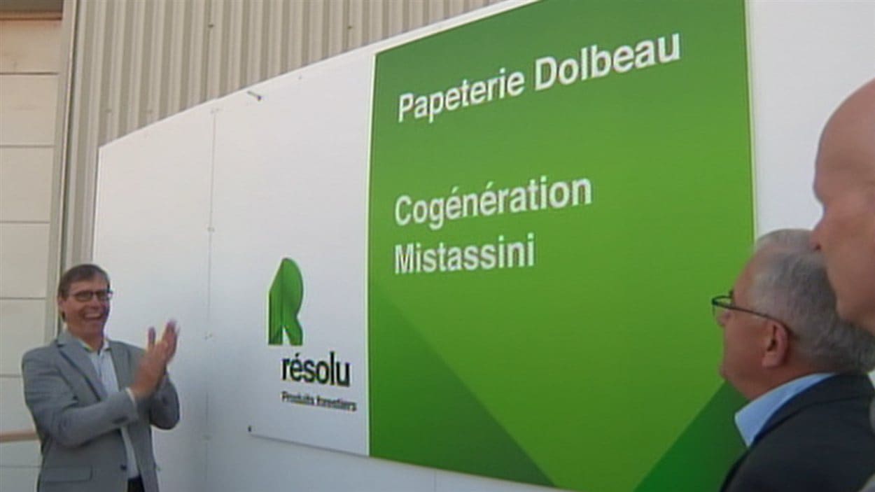 Relance de l'usine de Produits forestiers Résolu à Dolbeau-Mistassini