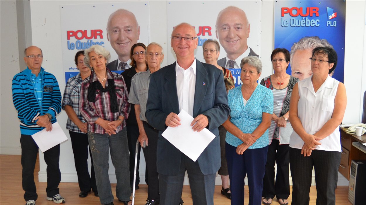 Le candidat libéral dans la circonscription d'Abitibi-Ouest, Claude Morin