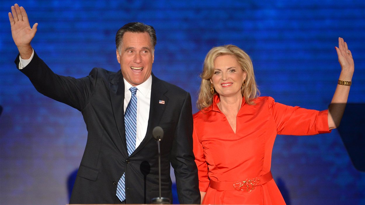 Mitt Romney et sa femme Ann