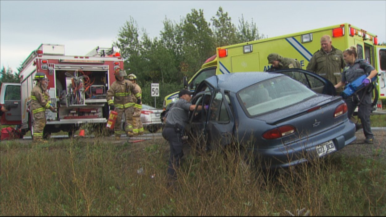Alma deux blessés dans un accident RadioCanada