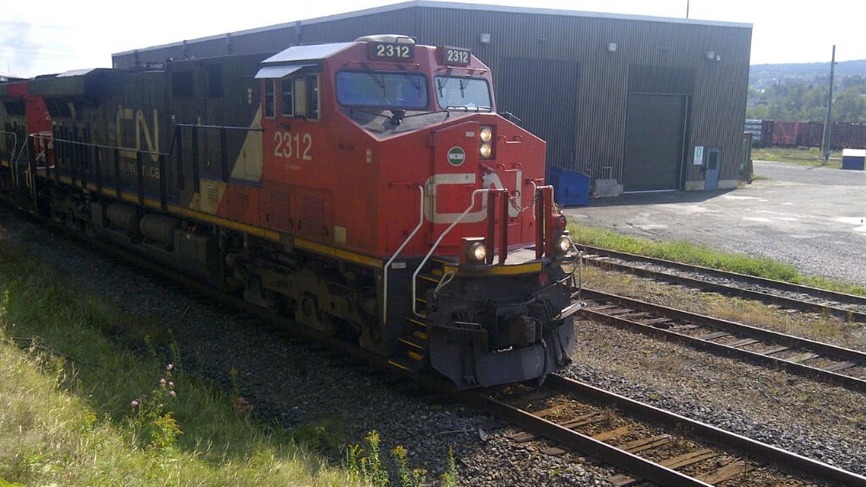 Un train du CN
