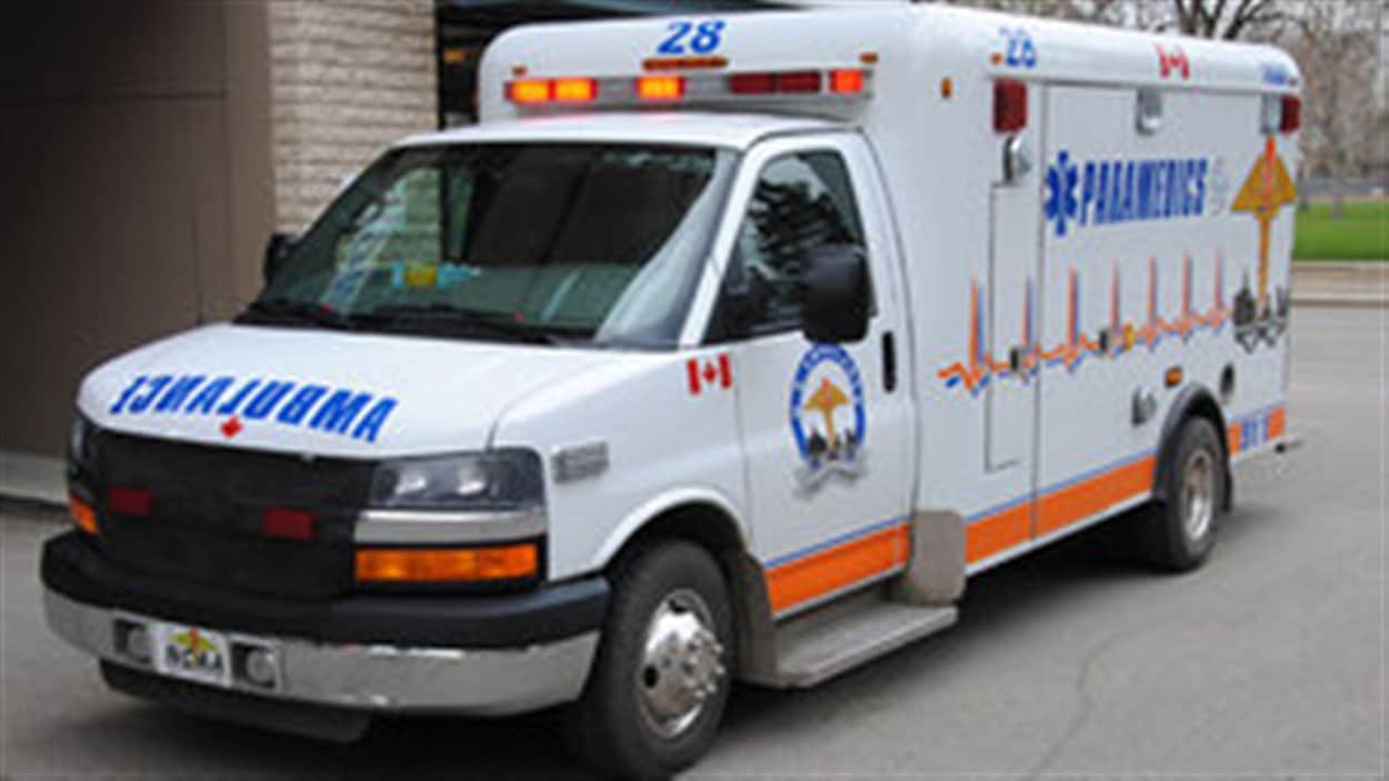 Une ambulance