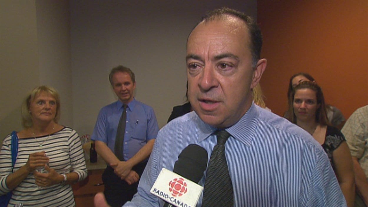 Christian Dubé, candidat victorieux de la CAQ dans Lévis
