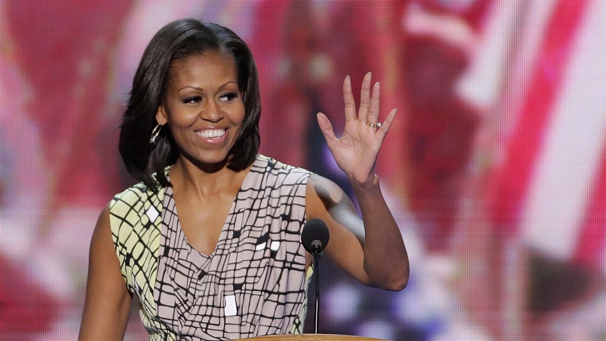 Investiture démocrate discours attendu de Michèle Obama