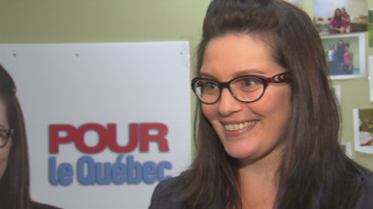 La nouvelle députée de Richmond, Karine Vallières