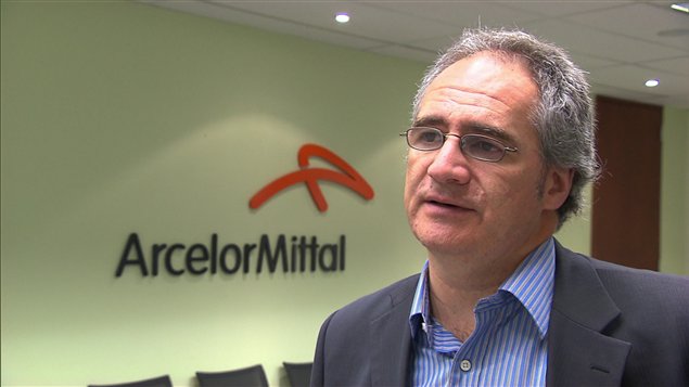 Le porte-parole d'AcelorMittal Mines Canada, Éric Tetrault