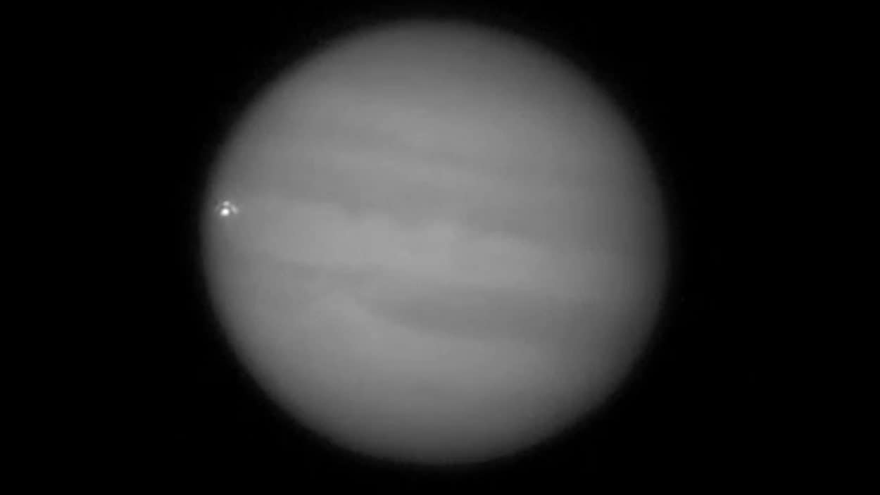 Un impact sur Jupiter