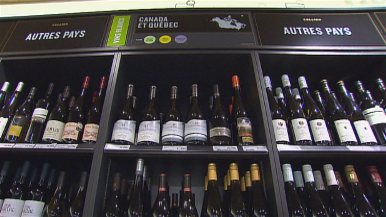 Des vignerons déplorent le peu de visibilité des produits québécois à la SAQ.
