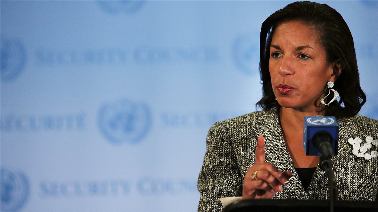Susan Rice, ambassadrice américaine à l'ONU