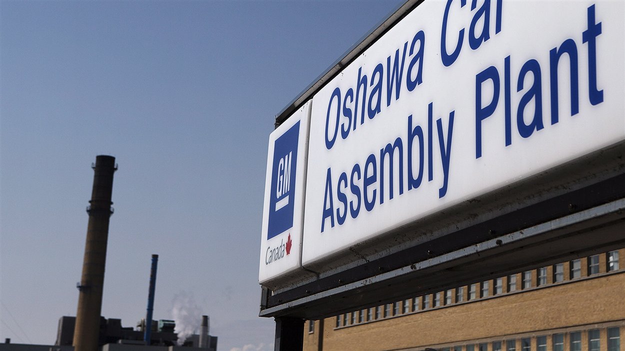 L'usine de General Motors à Oshawa