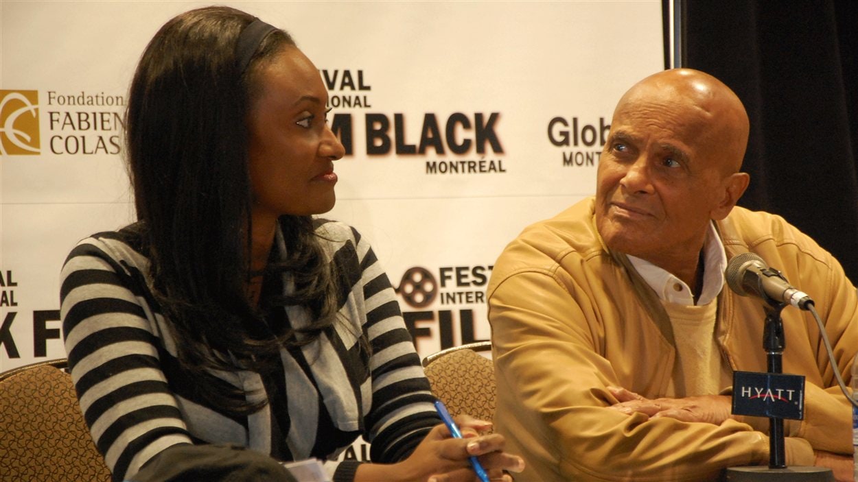 Fabienne Colas et Harry Belafonte
